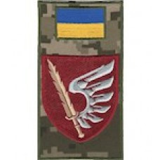 Шеврон-заглушка на липучці 79 окрема десантно-штурмова бригада (кольоровий)