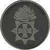 Шеврон Національна гвардія України (полум'я, хрест, нитка полин)