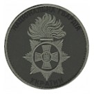 Шеврон Національна гвардія України (полум'я, хрест, нитка полин)