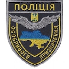 Шеврон Поліція особливого призначення (карта)