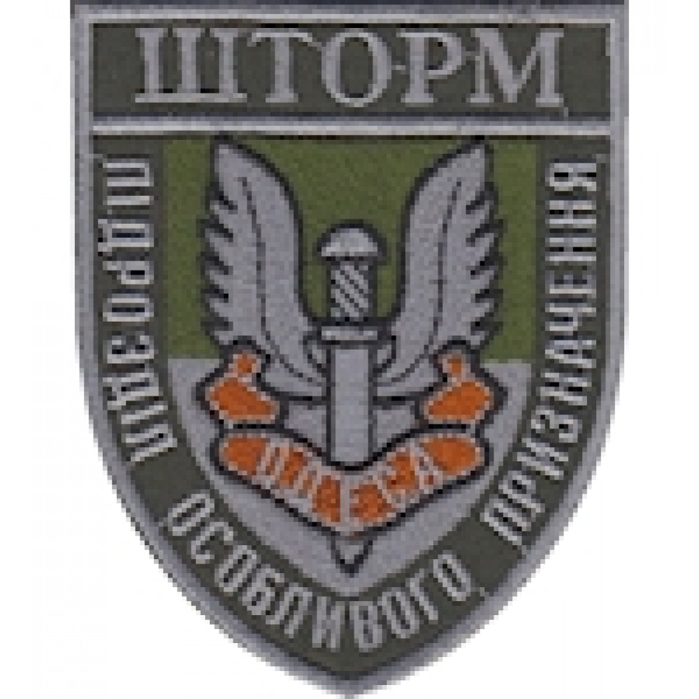 Шеврон Шторм Підрозділ особливого призначення