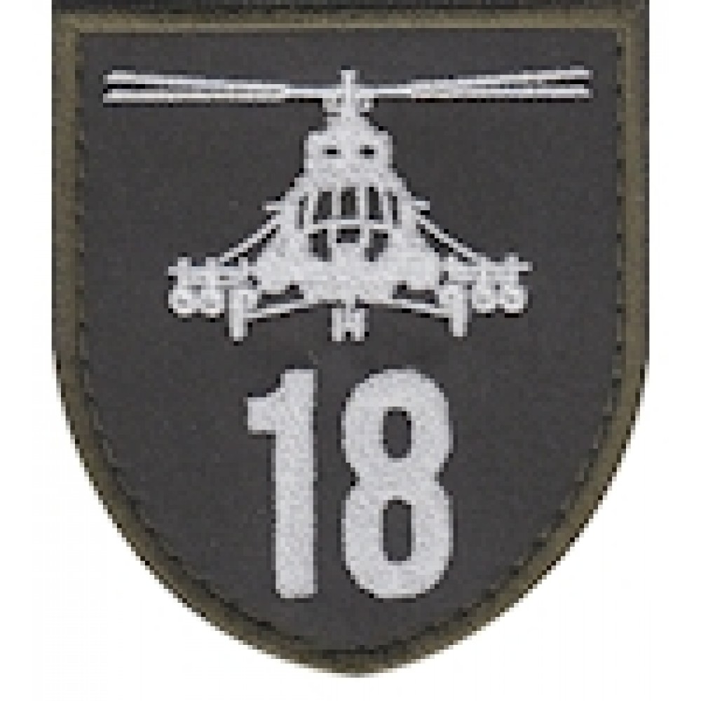 Шеврон 18 бригада (вертоліт)