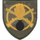 Шеврон 22 ОМПБ (кольоровий)