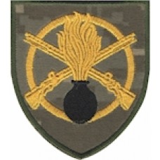 Шеврон 22 ОМПБ (кольоровий)