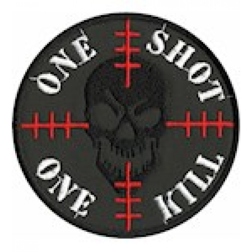 Шеврон ""One shot One kill""