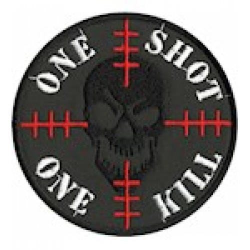Шеврон ""One shot One kill""