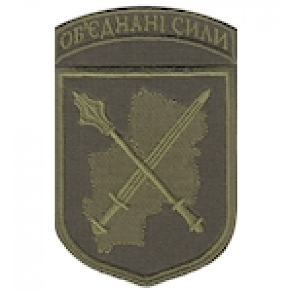 Шеврон Об`єднані сили (булава, меч)