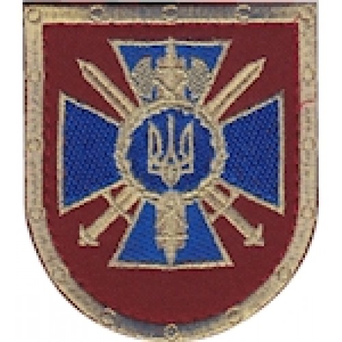 Шеврон ""СБУ (управління)"" (щит з мечами)