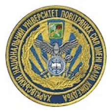 Шеврон ХНУПС імені Івана Кожедуба  електрик/червоний