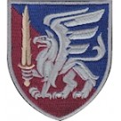 Шеврон 81 окрема аеромобільна бригада (грифон, кольоровий)