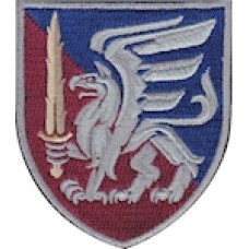 Шеврон 81 окрема аеромобільна бригада (грифон, кольоровий)