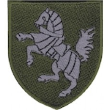 Шеврон 1 окрема танкова Сіверська бригада (конь влево)