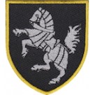 Шеврон 1 окрема танкова Сіверська бригада (конь влево)