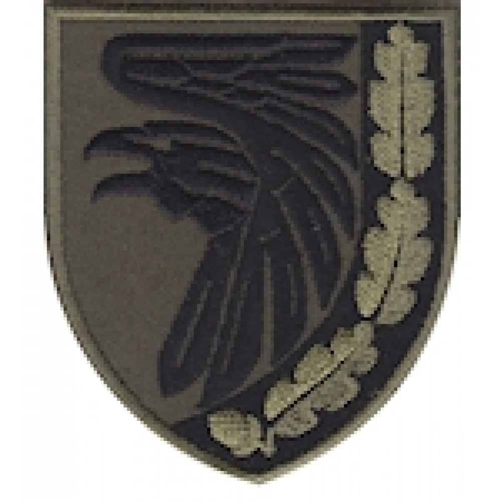 Шеврон 93 ОМБр (орел) олива/чорний