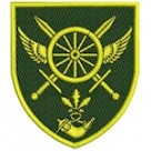 Шеврон 227 окремий автомобільний батальйон (кольоровий)