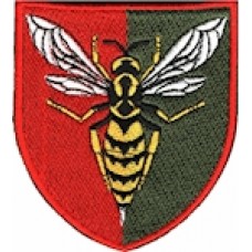Шеврон 38 зенітний ракетний полк (кольоровий)