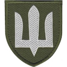 Шеврон ЗСУ Армійська авіація (зашите поле, тризуб)
