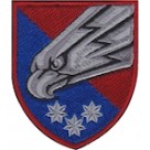 Шеврон 25 повітряно-десантна бригада (орел, кольоровий)