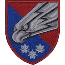Шеврон 25 повітряно-десантна бригада (орел, кольоровий)