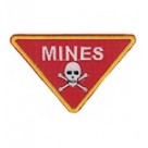 Шеврон ""Череп Mines""