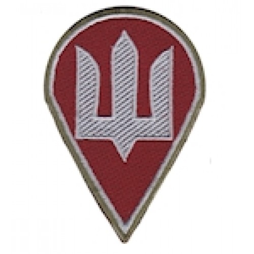 Шеврон ДШВ (тризуб, зашите поле)