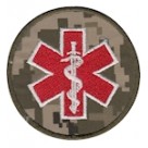 Шеврон ""Медичний"" (коло)