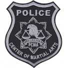 Шеврон ""Police Center of martial arts""