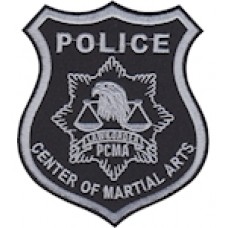 Шеврон ""Police Center of martial arts""