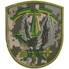 Шеврон Рота охорони Головне управління розвідки (Орел з ключем)