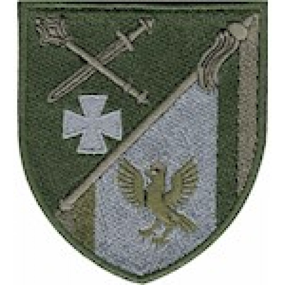 Шеврон Івано-Франківський ТЦК та СП /кольоровий/олива/