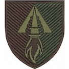 Шеврон 1039 окремий зенітно-ракетний полк (кольоровий/олива)