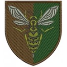 Шеврон 38 зенітний ракетний полк (кольоровий)