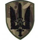 Шеврон СБУ Альфа  чорний\мультикам