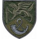 Шеврон 71 окрема егерська бригада (крилатий лев)