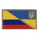 Шеврон Прапорець КОЛУМБІЯ-УКРАЇНА 