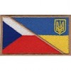 Шеврон Прапорець ЧЕХІЯ-Україна