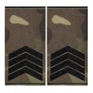 Погон ЗСУ муфта старший сержант (цифра/олива /мультікам )