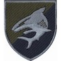 Шеврон 40 бригада берегової оборони (кольоровий /чорний)