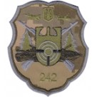 242 бригада (чорний/цифра)