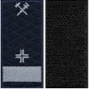 Погон УЗ-1К1ШЛ темно-синій на липучці