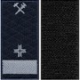 Погон УЗ-1К1ШЛ темно-синій на липучці