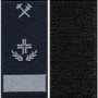Погон УЗ-1К1ШЛ1ВМ темно-синій на липучці
