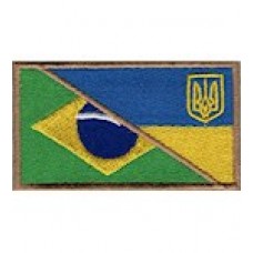 Прапорець Бразілія- Україна