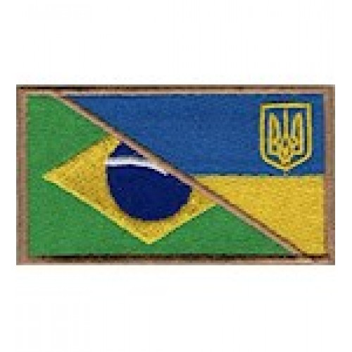 Прапорець Бразілія- Україна