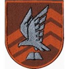 Шеврон ХНУПС ВКСС помаранчевий/електрик/червоний