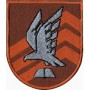 Шеврон ХНУПС ВКСС помаранчевий/електрик/червоний