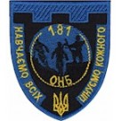 Шеврон 181 ОНБ чорний/кольоровий