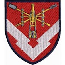 Шеврон А в/ч 0153 кольоровий/олива
