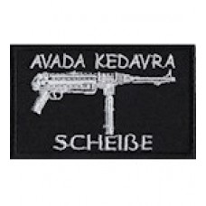 Шеврон Avada kadavra scheibe