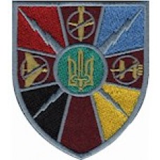 Шеврон Війська РЕБ  олива/кольоровий